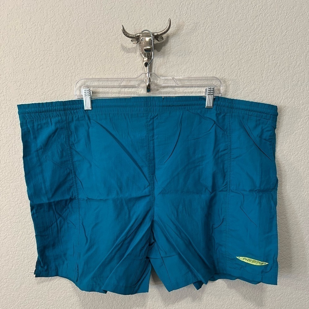 Vintage Laguna Teal Swim trunks size XXL